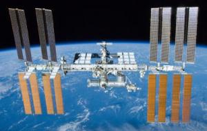 International Space Station after undocking